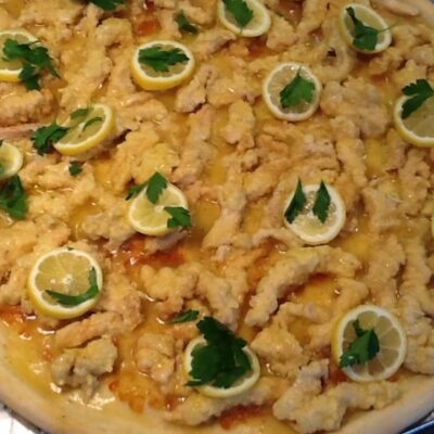 Chicken Francese Pizza